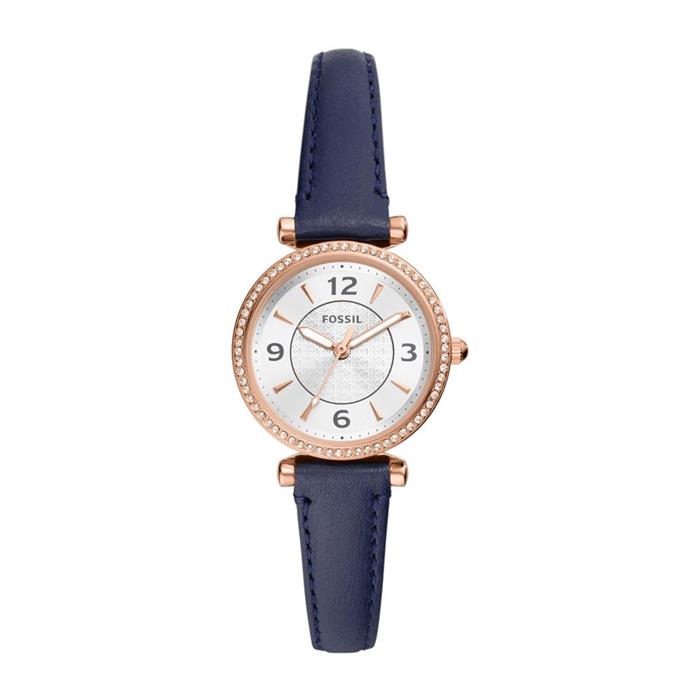 Ladies watch carlie mini in rose gold-plated stainless steel
