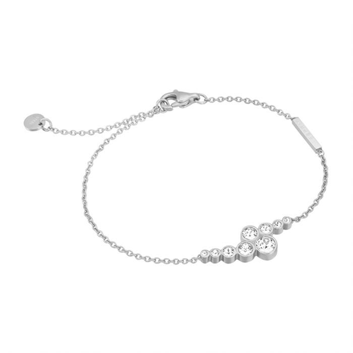 Bracelet twinkle by esprit stainless steel zirconia