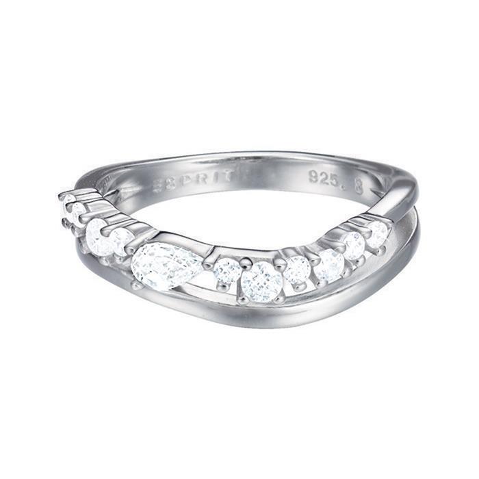Curved ring diadem
