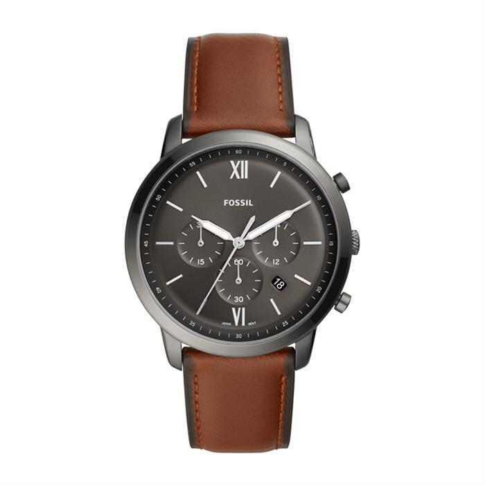 Chronograph neutra for men leather brown