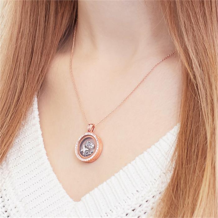 Charm Starterset Reise mit Medaillon rosé FSS0006