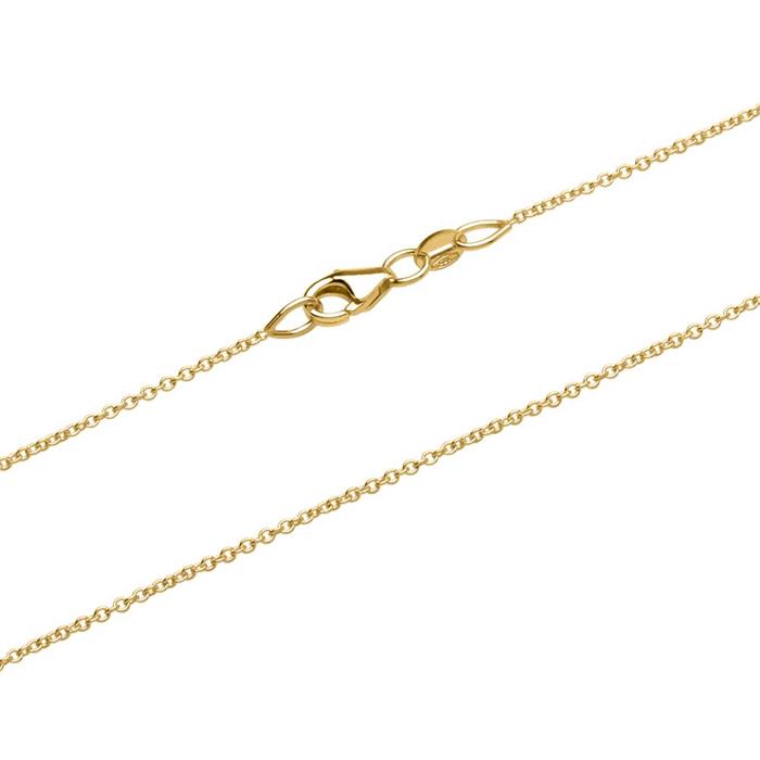 Filigree Anchor Chain In 14ct Gold