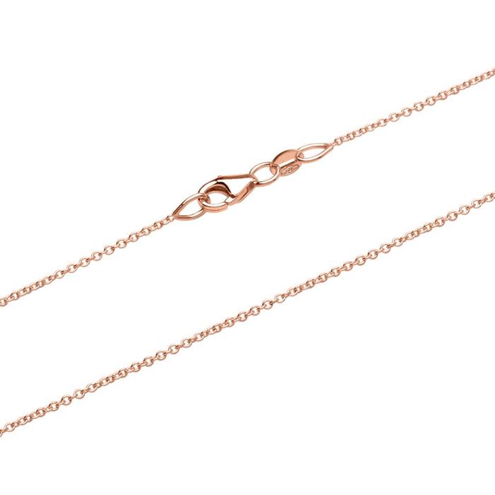 Rose gold anchor chain in 14ct gold