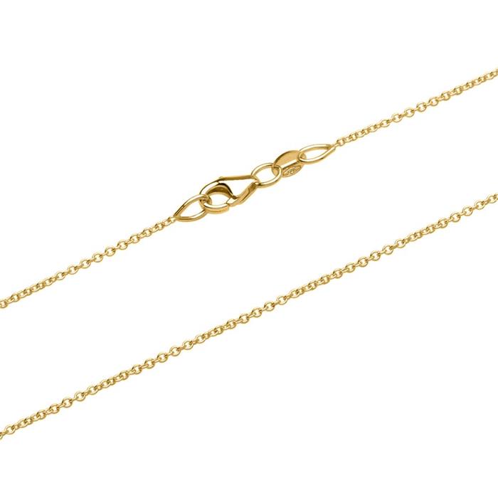 Anchor Chain In 18ct Yellow Gold For Women
