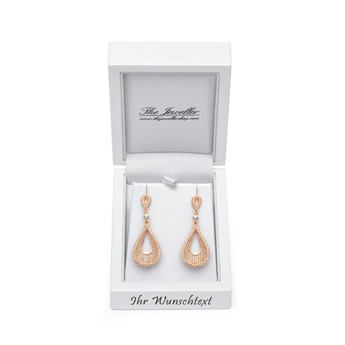 High quality wooden case for earrings