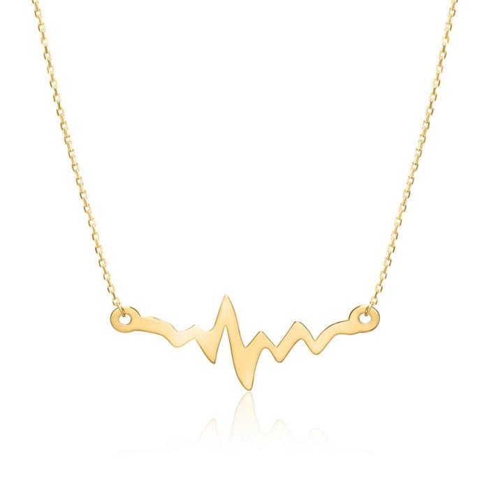 Necklace for ladies in 9-carat gold