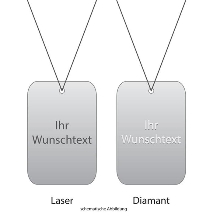 Schwarzes Lederarmband mit Karabinerverschluss