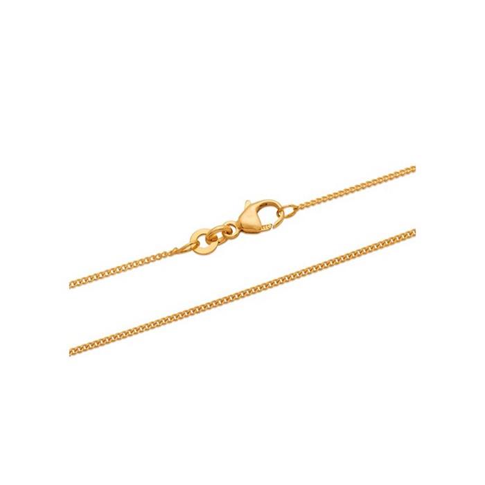 8 karaat gouden set oorbellen ringketting met hanger