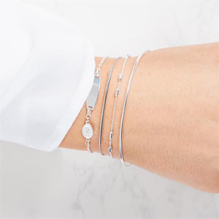 Engravable 925 silver bracelet