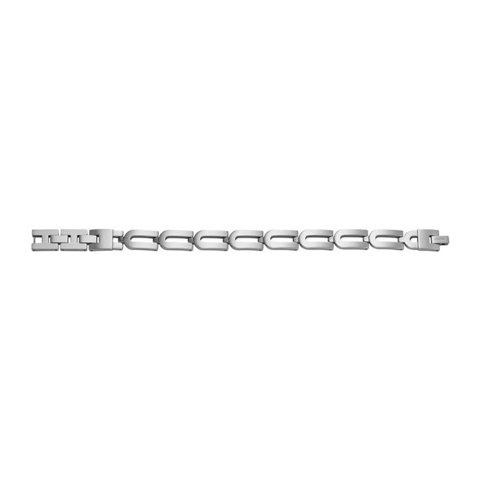 Heritage D-Link link bracelet in stainless steel