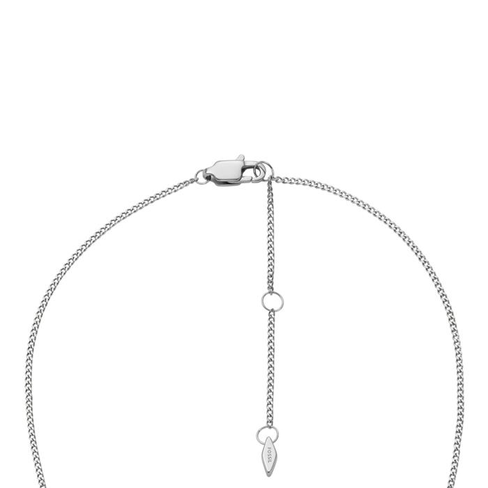 Harlow medallion necklace in stainless steel for ladies