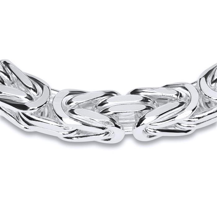 Sterling silver bracelet: King&#x27;s bracelet silver 7.5mm