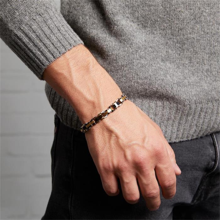 Armband mit schwarzen Keramikelementen