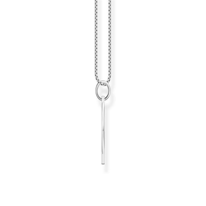 925 sterling zilveren graveerbaar id label ketting voor dames