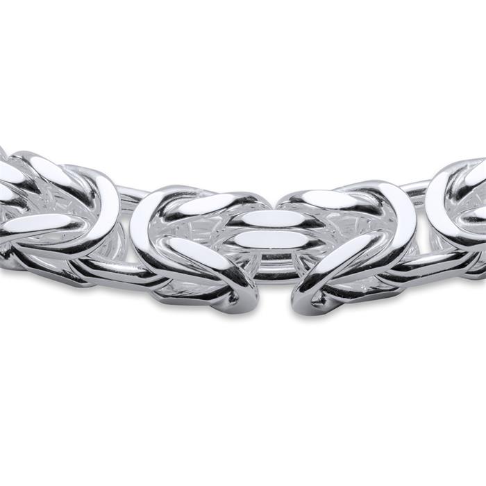 925 silver byantine chain for men, 8 mm, square