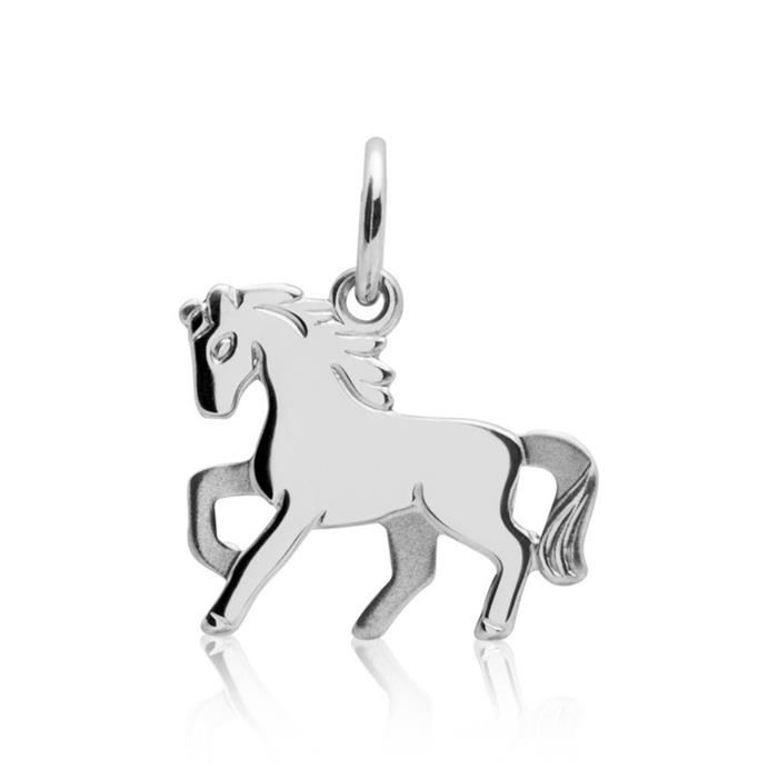 Horse necklace for children sterling silver