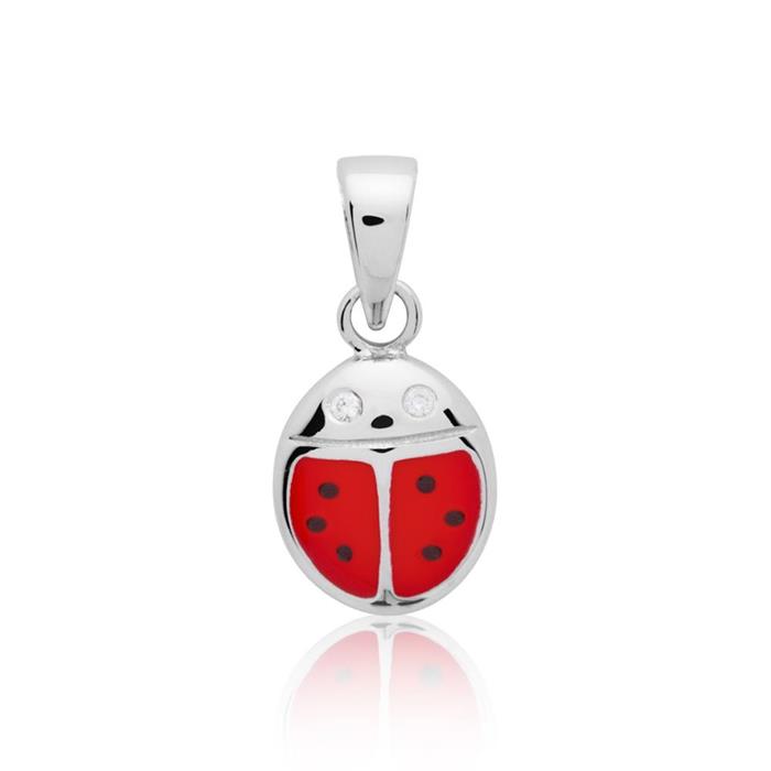 Pendant ladybug sterling silver