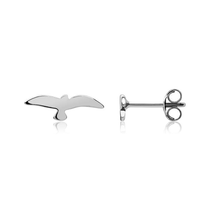 Pendientes de plata 925 p&#xE1;jaro