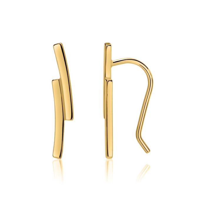 Earrings in gold-plated 925 silver