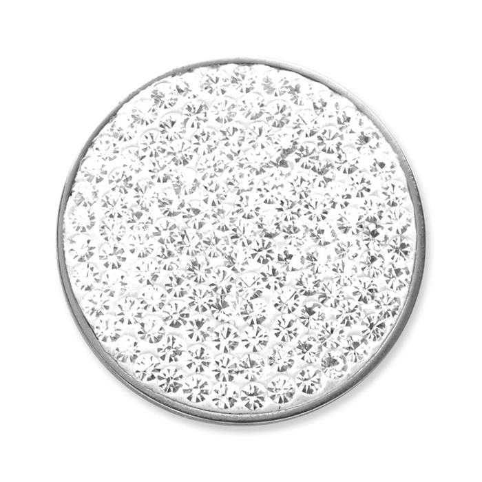Coin For Coin Pendants White