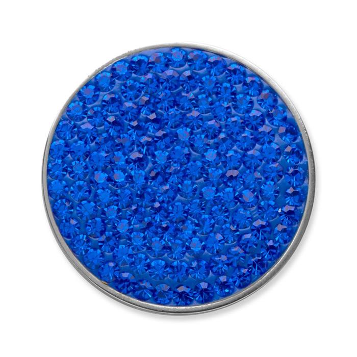 Coin For Coin Pendant Sapphire Blue