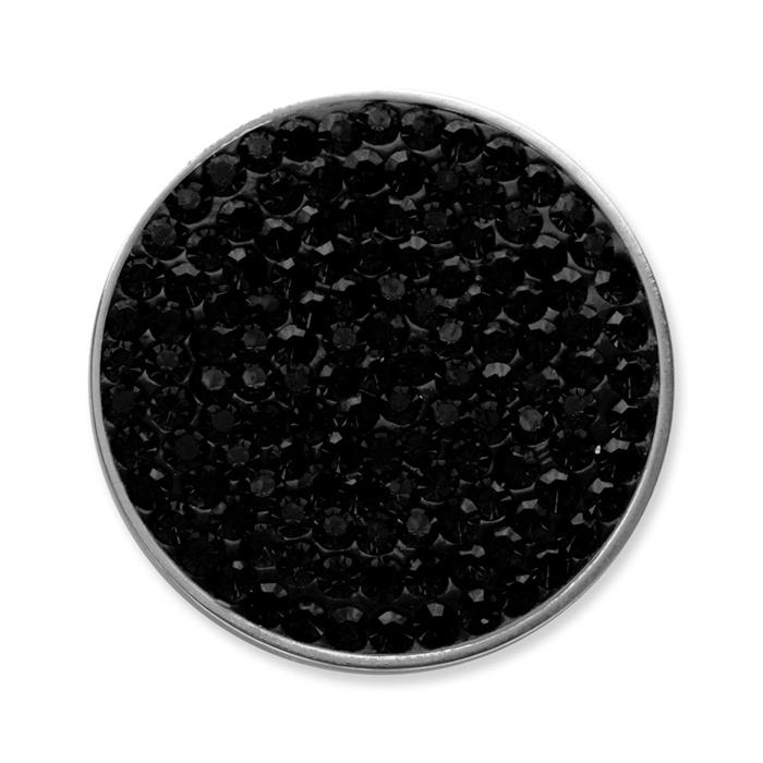 Moneda para colgante negro