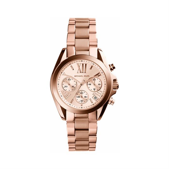 Ladies chronograph in rose