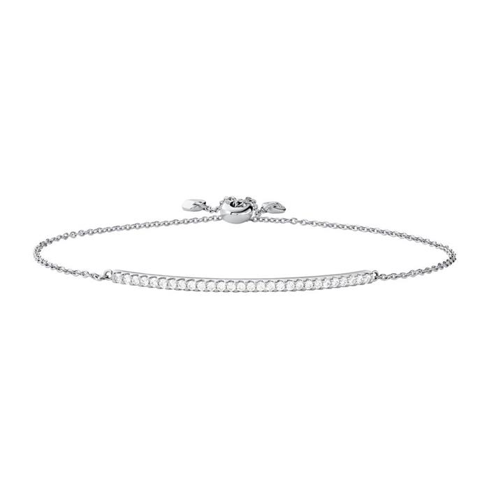Michael Kors 925 Silver Bracelet Premium For Ladies With Zirconia  MKC1418AN040