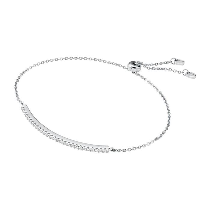 925 Silver Bracelet Premium For Ladies With Zirconia
