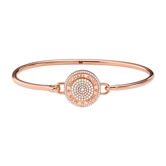 Bangle For Ladies In 925 Silver, Rosé, Engravable