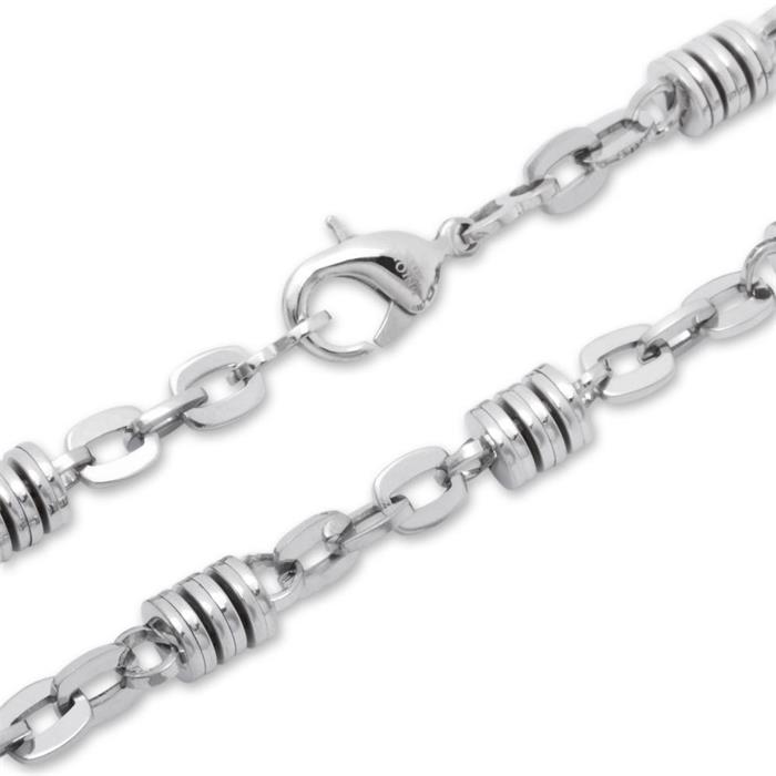 High gloss polished stainless steel chain