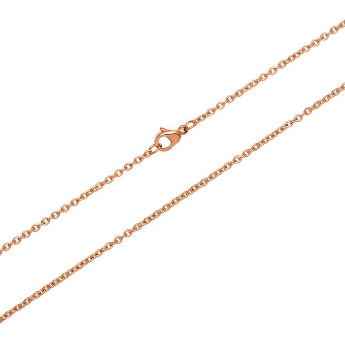 High-quality anchor chain stainless steel rose gold plated