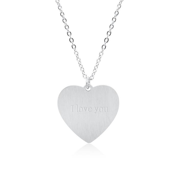 Stainless Steel Heart Chain