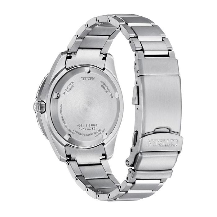 Promaster mechanical diver men's watch in super titanium