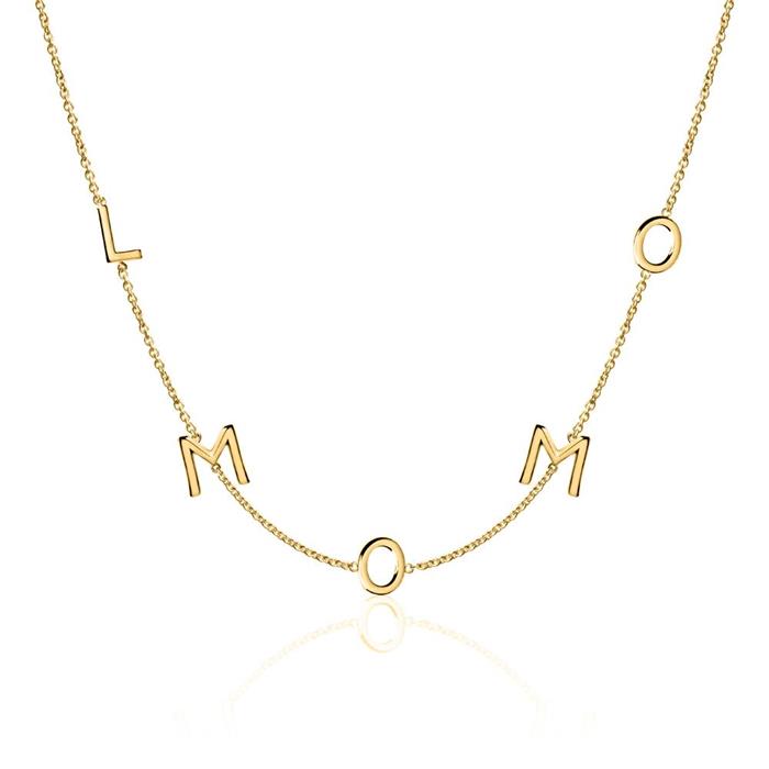 Personalizable Necklace For Ladies In 14K Gold