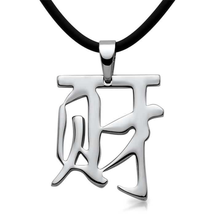 Pendant stainless steel chinese sign fame