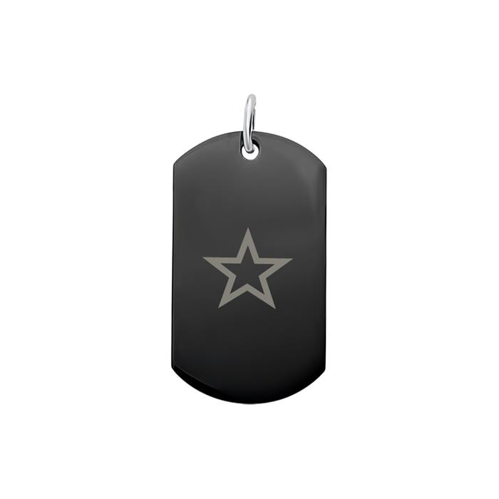 Pendant stainless steel dog tag