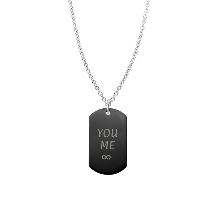 Anhänger Edelstahl Dog Tag