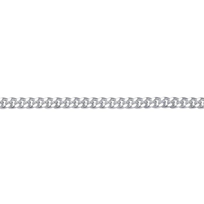 Sterling Silver Bracelet: Curb Bracelet Silver 2mm