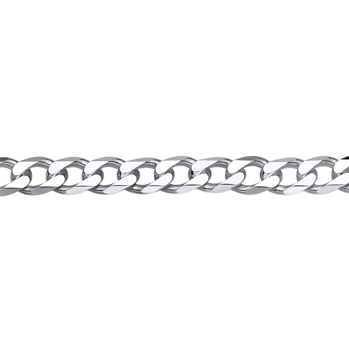 Sterling silver bracelet: Curb bracelet silver 4,5mm