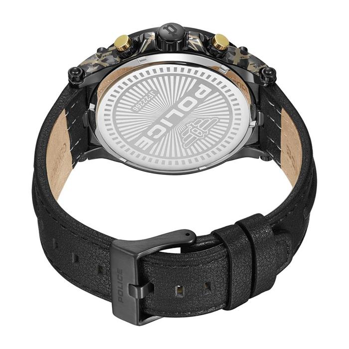 Reloj taman multifunción para hombre en acero inoxidable, cuero