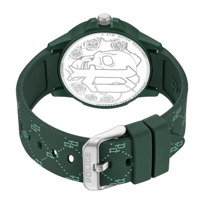 Armbanduhr Sketch mit grünem Silikonband