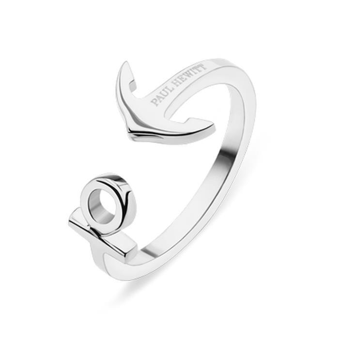 Anillo de acero inoxidable para mujer ancuff