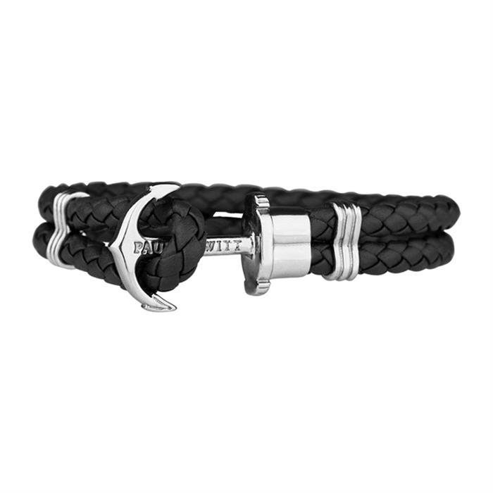 Phrep bracelet leather black