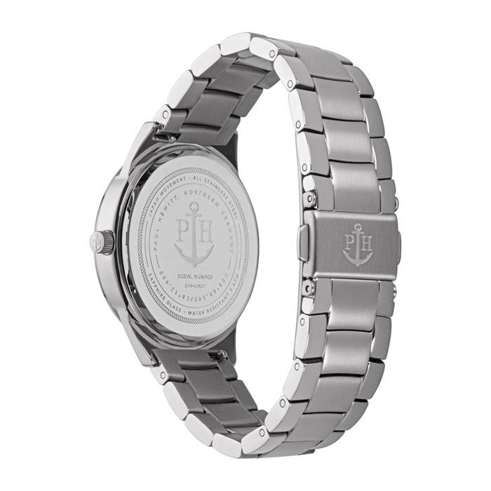 Stainless steel watch praia for ladies with date display