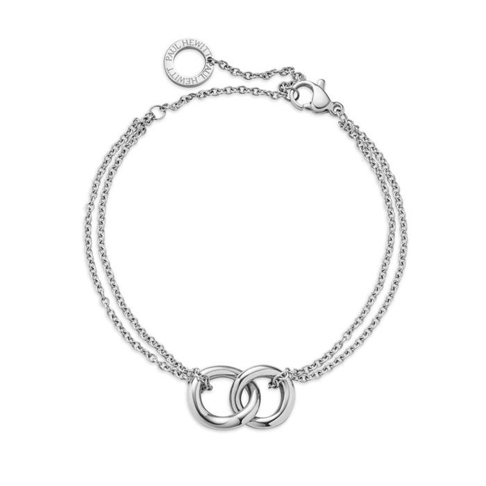 Waves bracelet for ladies in 925 sterling silver