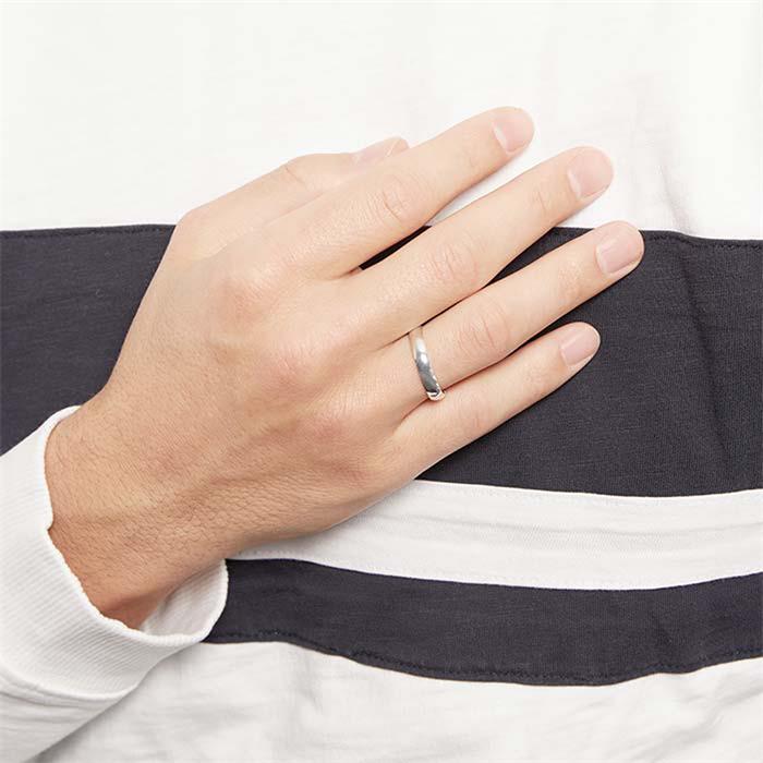 Verlobungsring Coolbodyart Damen Herren Titan Ring Fingerring Freundschaftsring