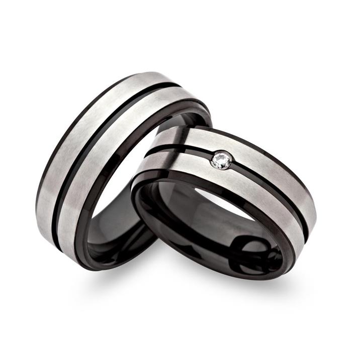 Wedding rings stainless steel wedding rings 8mm engraving