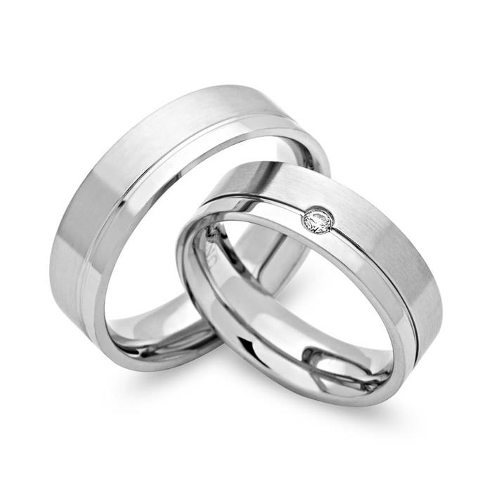 Wedding rings stainless steel wedding rings 6mm engraving