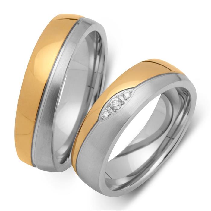 Wedding rings stainless steel wedding rings 6mm engraving